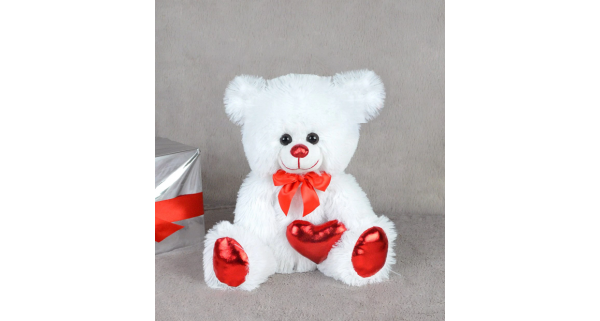 Beyaz Peluş Ayıcık (55cm)